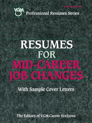 cover image of Resumes for Mid-Career Job Changers